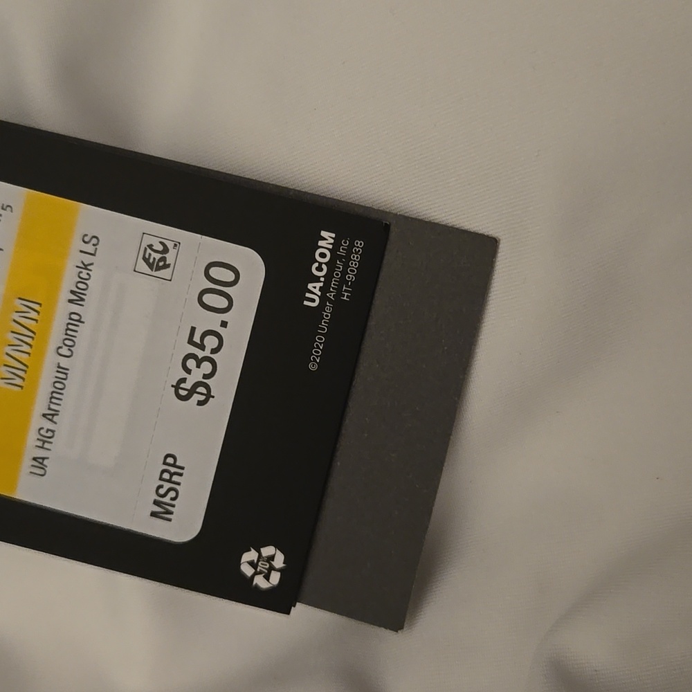 Under Armour Men's HG Comp Mock L/S - Picture 3 of 3